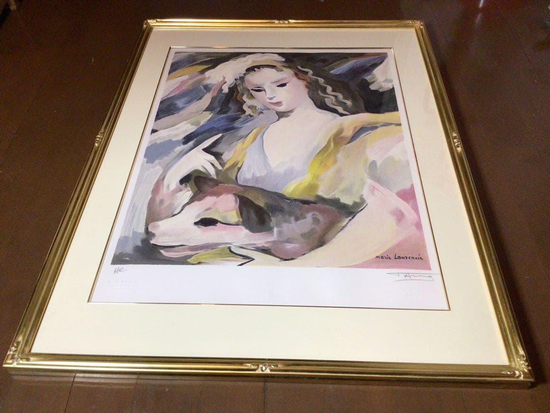 ◉真作保証◉マリー ローランサン◉美品 リトグラフ He版◉正規ADAGP認可