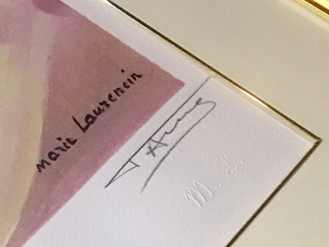 ◉真作保証◉マリー ローランサン◉美品 リトグラフ He版◉正規ADAGP認可