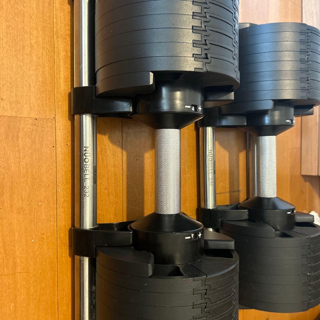 NUOBELL 可変式ダンベル 32kg 2kg刻み ２個セット