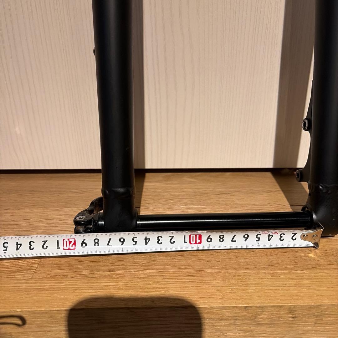 ファットバイク　アルミフロントフォーク150ミリ幅
