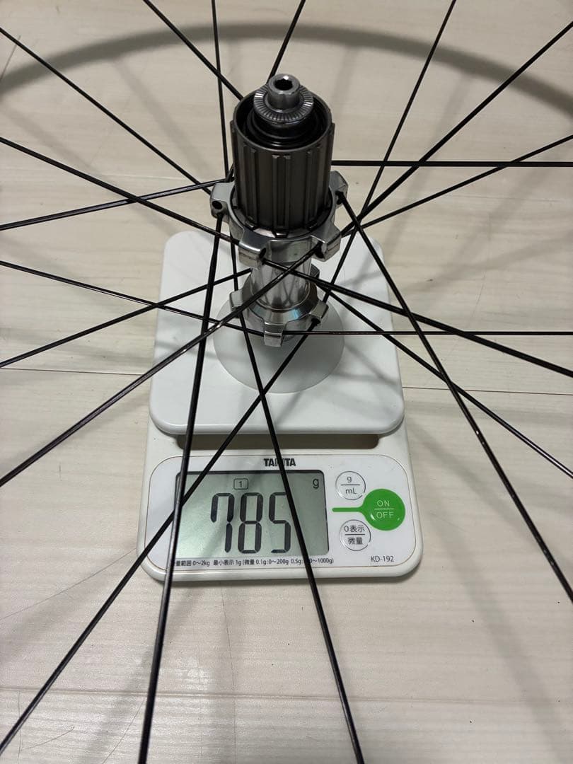 DURA-ACE WH-7850 前後合計1391g クリンチャーホイール