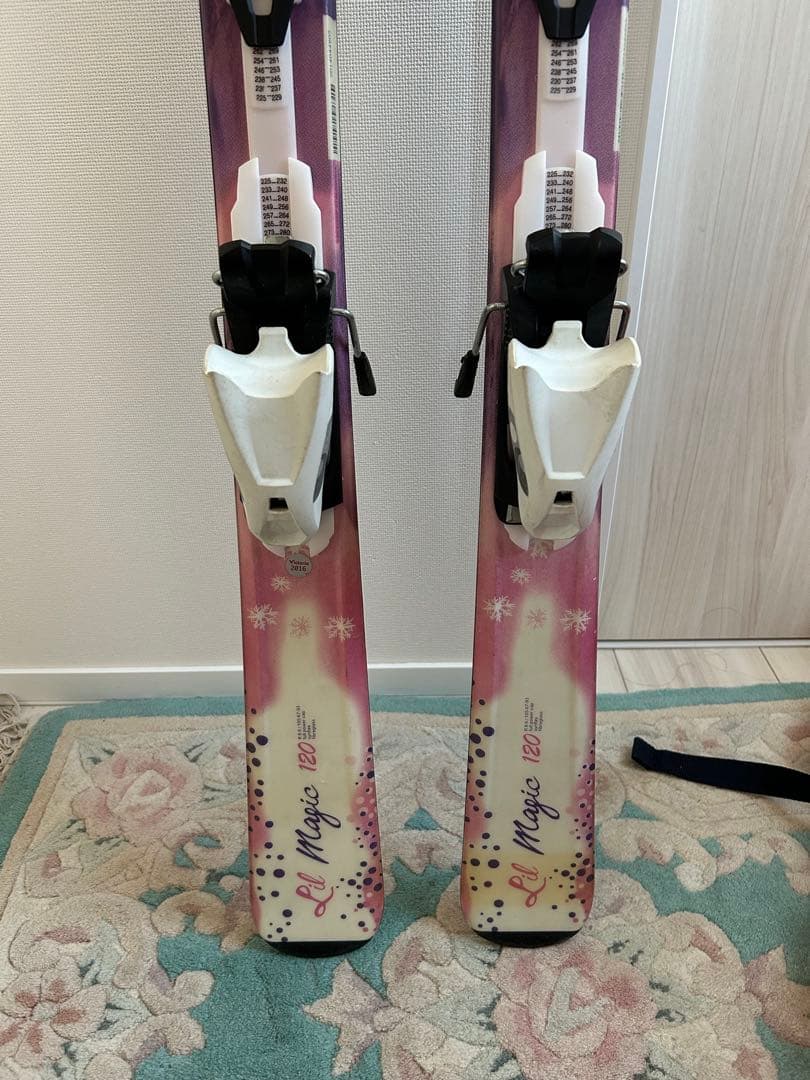 elan エラン　スキー板　120 ストック　スキーケース　セット