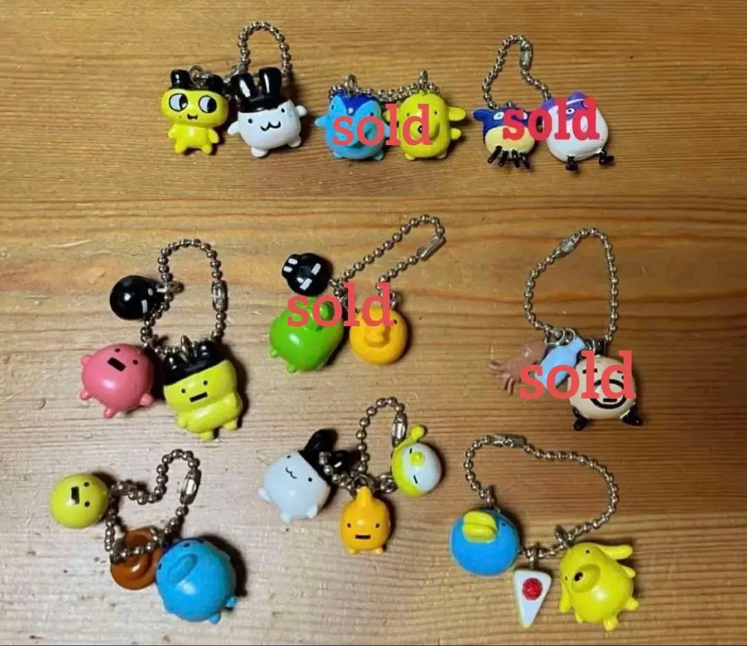 たまごっち　キーホルダー6点セット