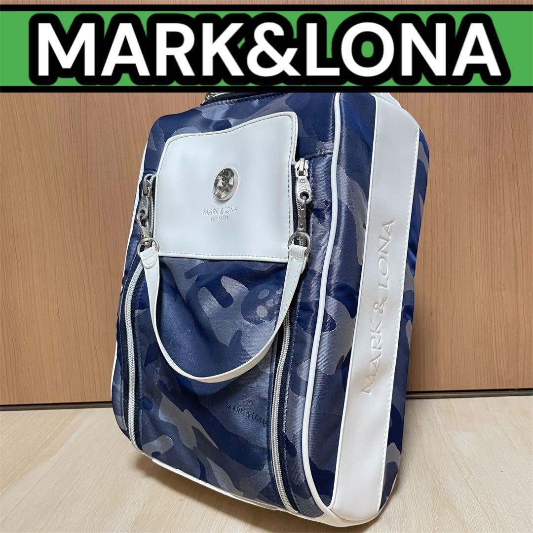 MARK&LONA シューズケース　ジャガード　カモフラ