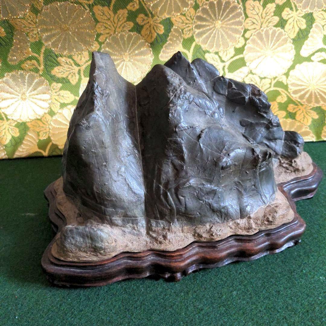 【最終価格】紀州名産古谷石・水石・台座石・鑑賞石