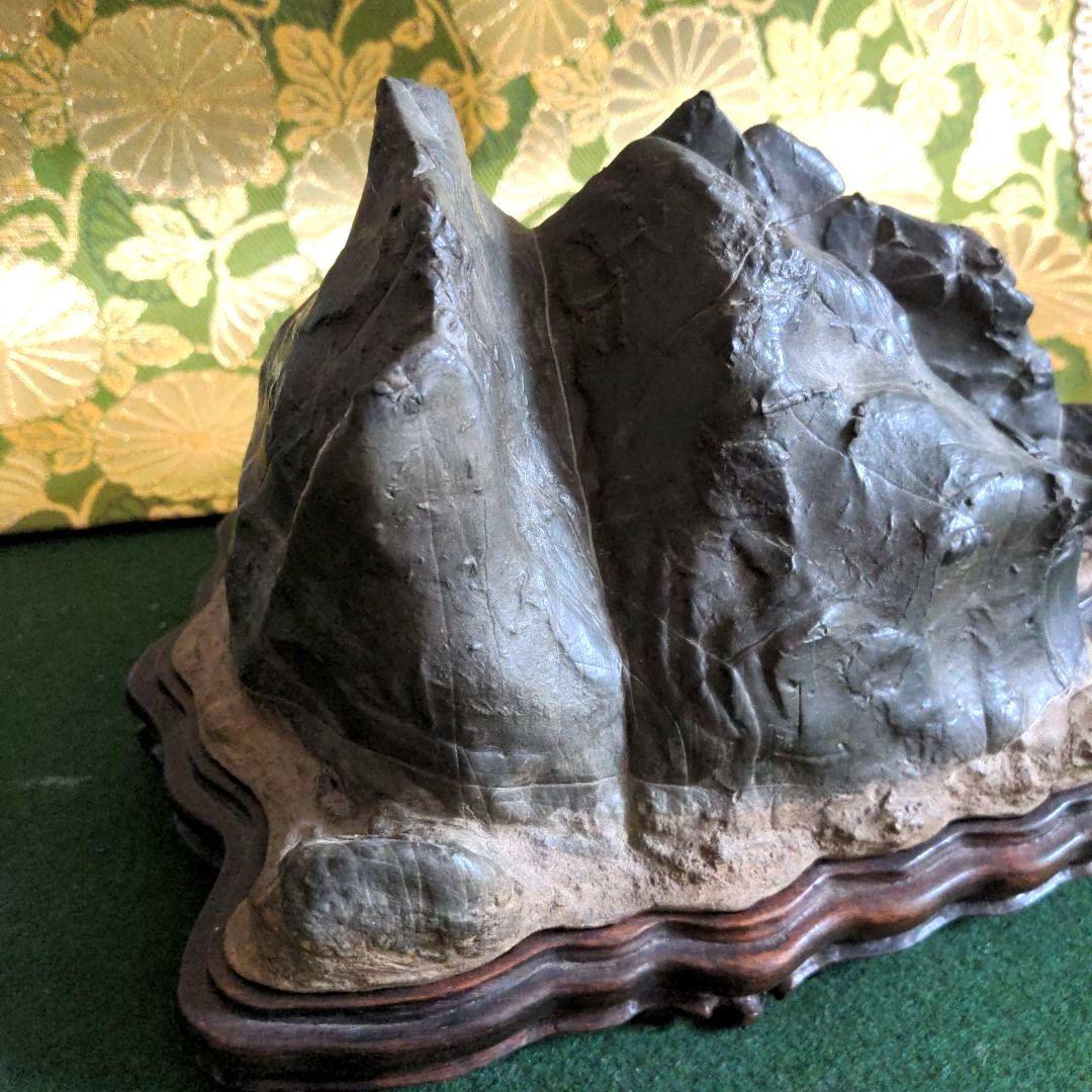 【最終価格】紀州名産古谷石・水石・台座石・鑑賞石