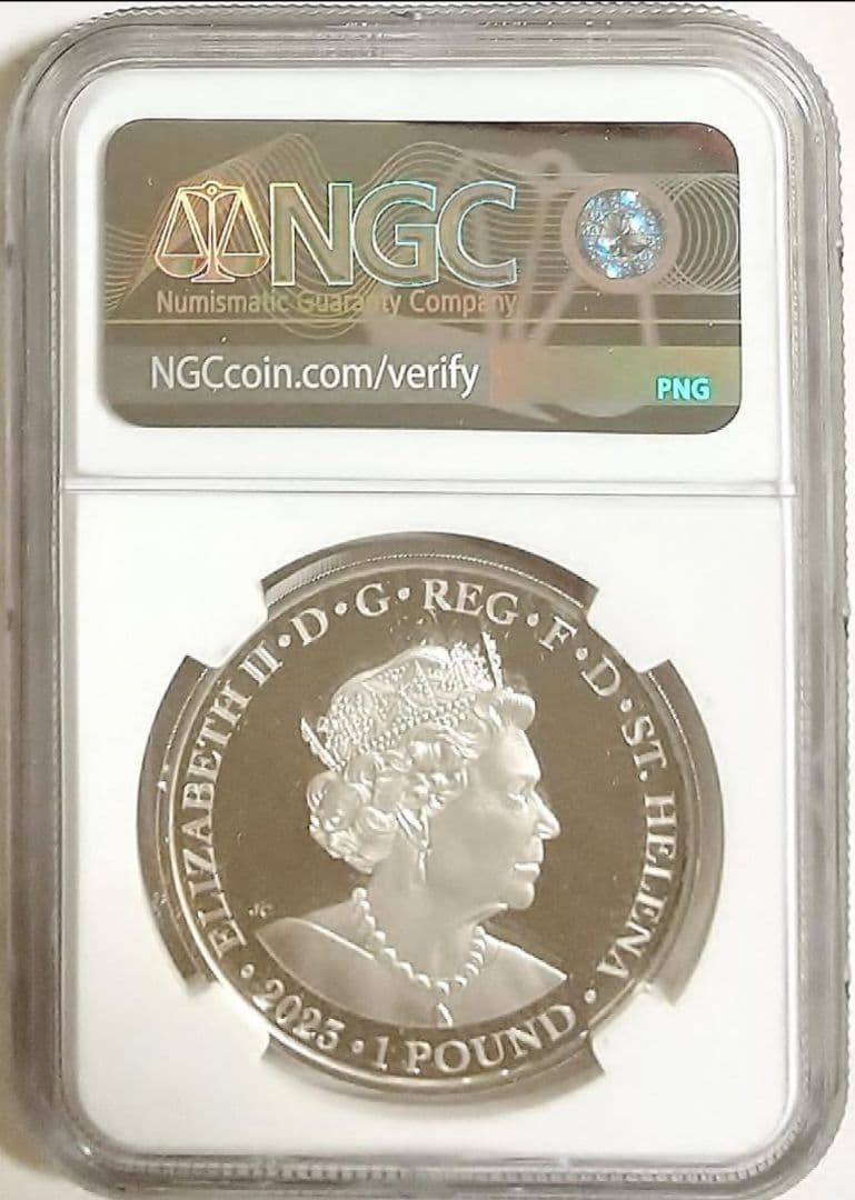 2023 フェアリークイーン ウナとライオン 1オンス 銀貨 NGC PF70