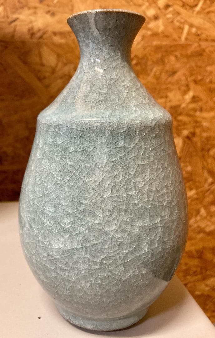 梶原茂正 青磁 花入