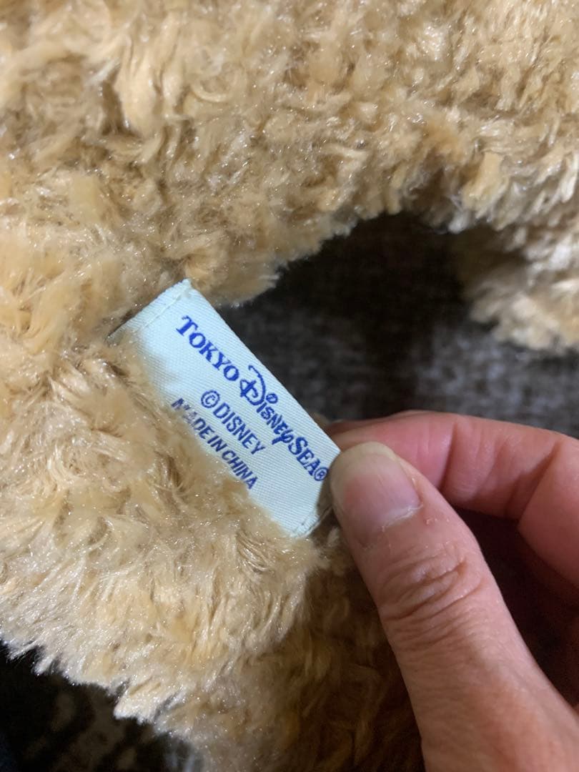 ゆーん希少ダッフィー ぬいぐるみ お顔のふっくら可愛い中国産