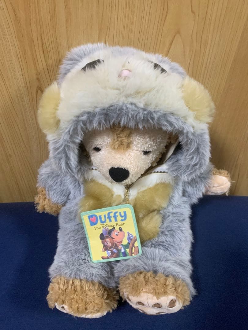ゆーん希少ダッフィー ぬいぐるみ お顔のふっくら可愛い中国産