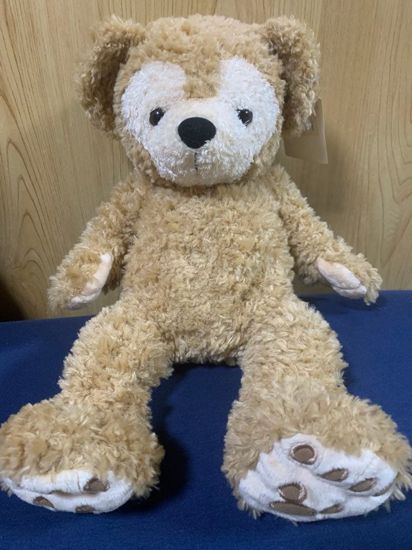 ゆーん希少ダッフィー ぬいぐるみ お顔のふっくら可愛い中国産