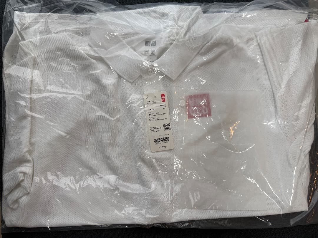【上下セット】　UNIQLO　錦織圭　ゲームウェアレプリカ　Lサイズ
