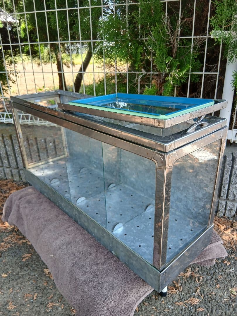 駄菓子　雑貨　ブリキ陳列ケース　昭和レトロ　当時物　アンティーク