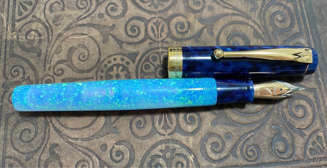 Pent〈ペント〉 万年筆 大西製作所 限定 オパール ファンタジア オーロラ