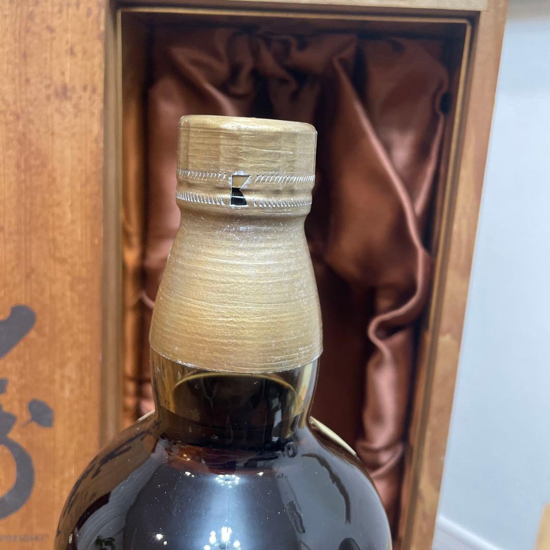 サントリーピュアモルトウイスキー　山崎12年　　特級　760ml 向獅子　木箱付