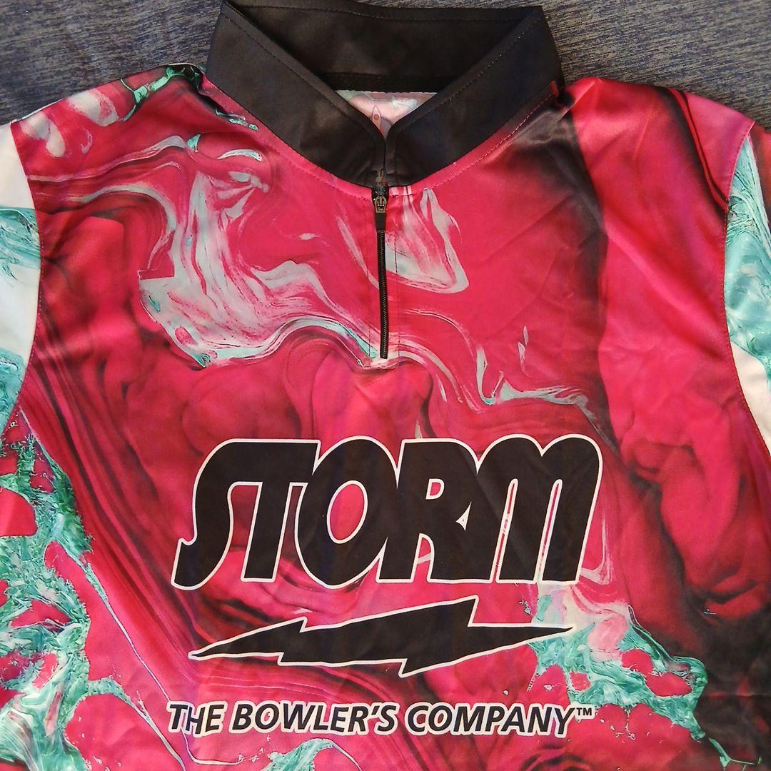 ✨新品✨ボウリングウェア　STORM　サイズXL　ピンク　USA製