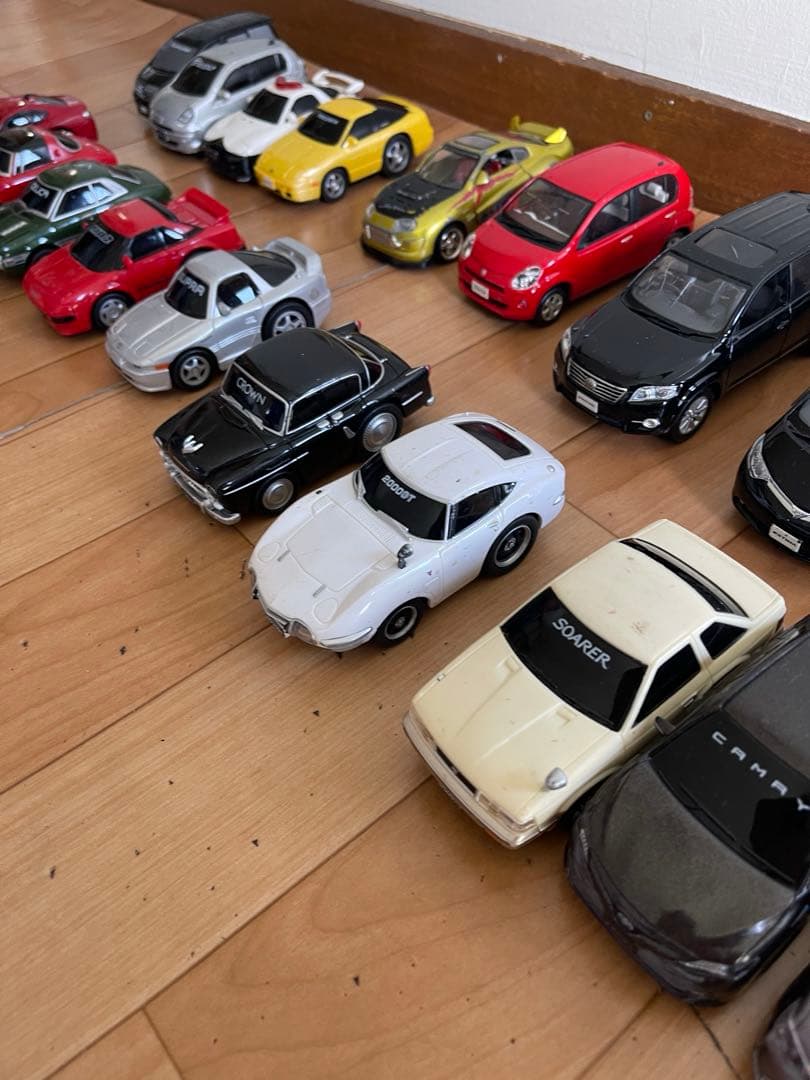 ミニカー　トヨタ　日産　マツダ　合計19台