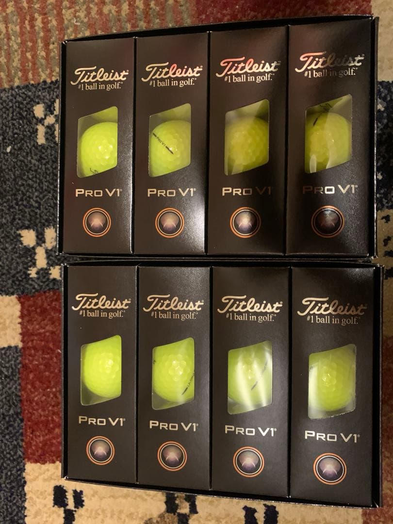 Titleist Pro V1 2025 イエロー　ゴルフボール 24個入り