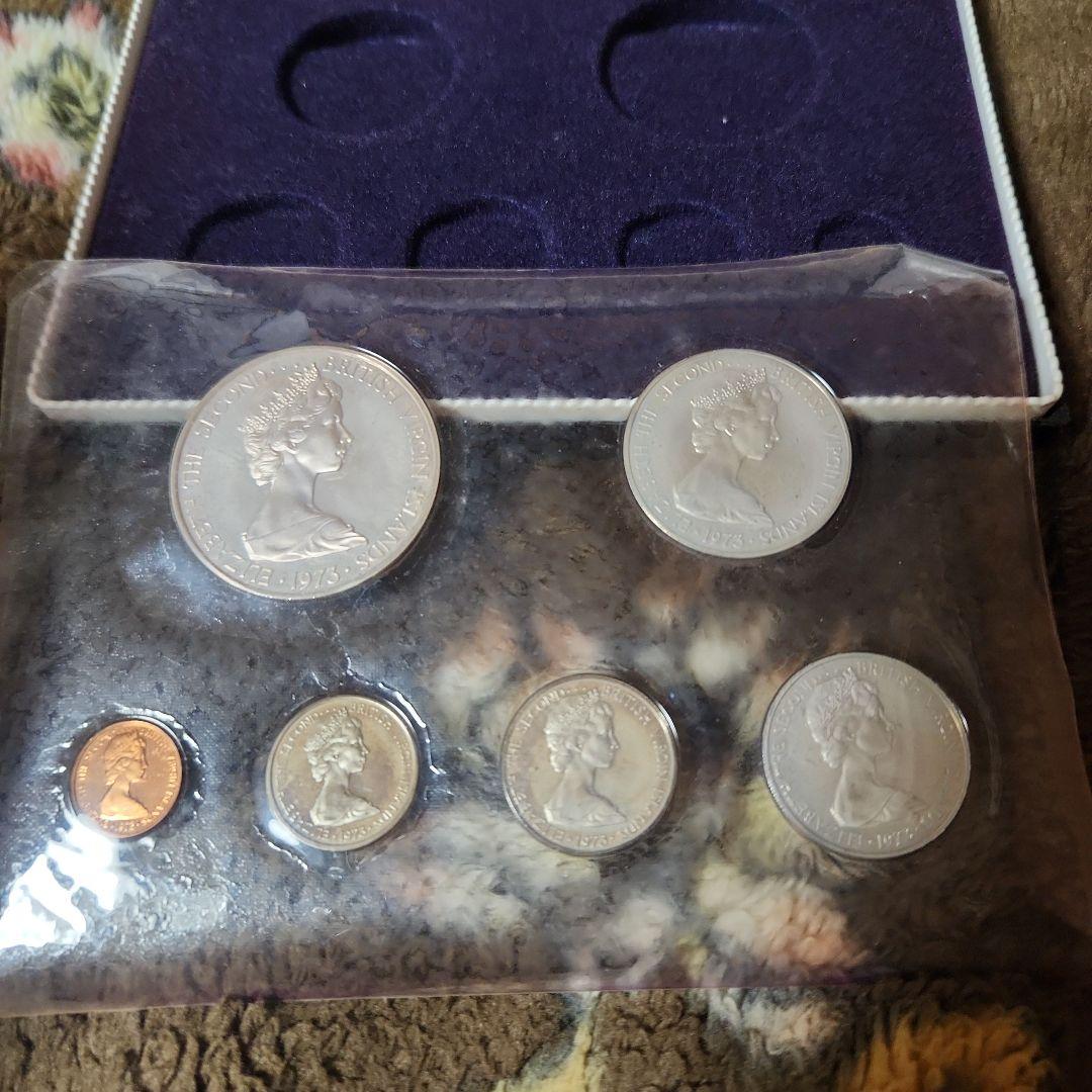 イギリス領バージン諸島 旧貨幣セット