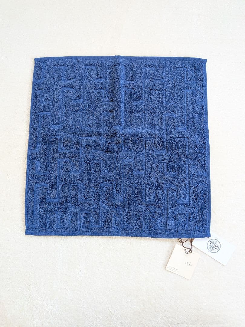 新品・未使用　HERMES エルメス　タオル エルメスブルー　即日発送