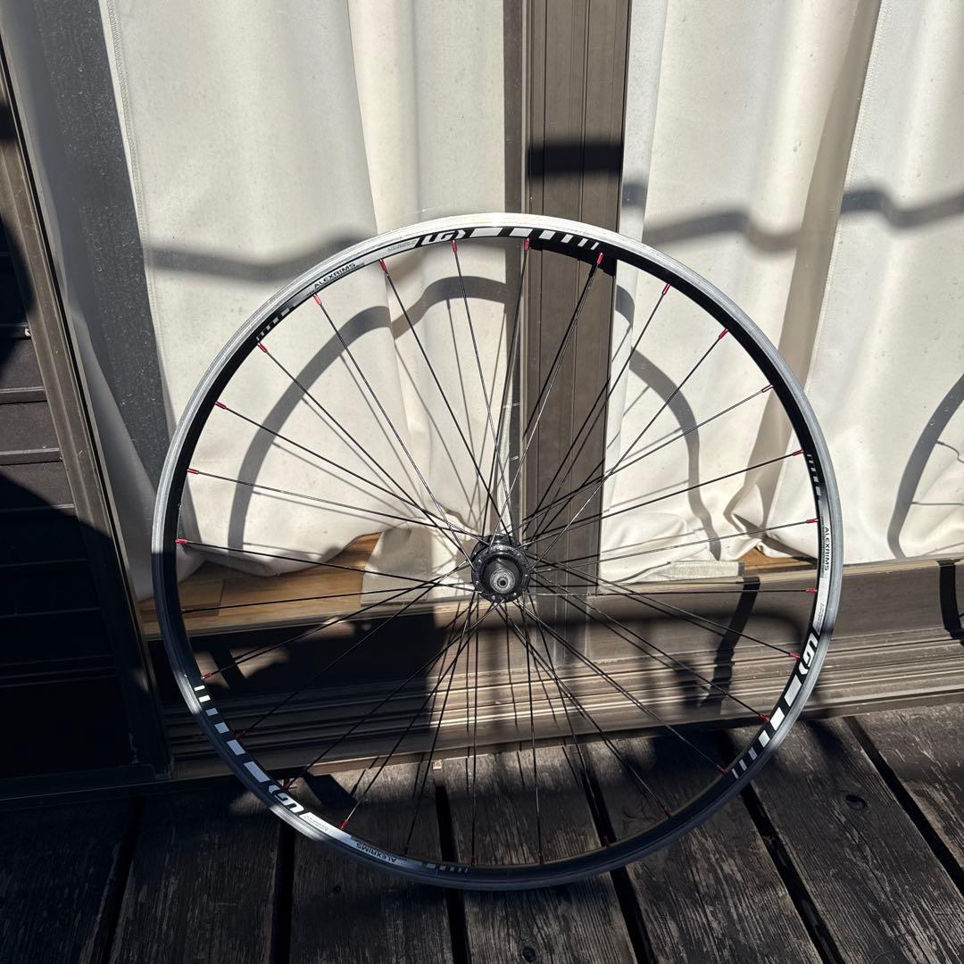 ALEXRIMS 700c シルバー 完組ホイール スポーク 622×16