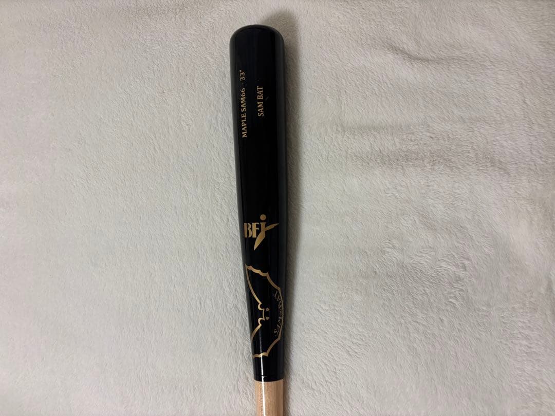 で*ん様 SAMバット　硬式木製バット　850g 84センチ