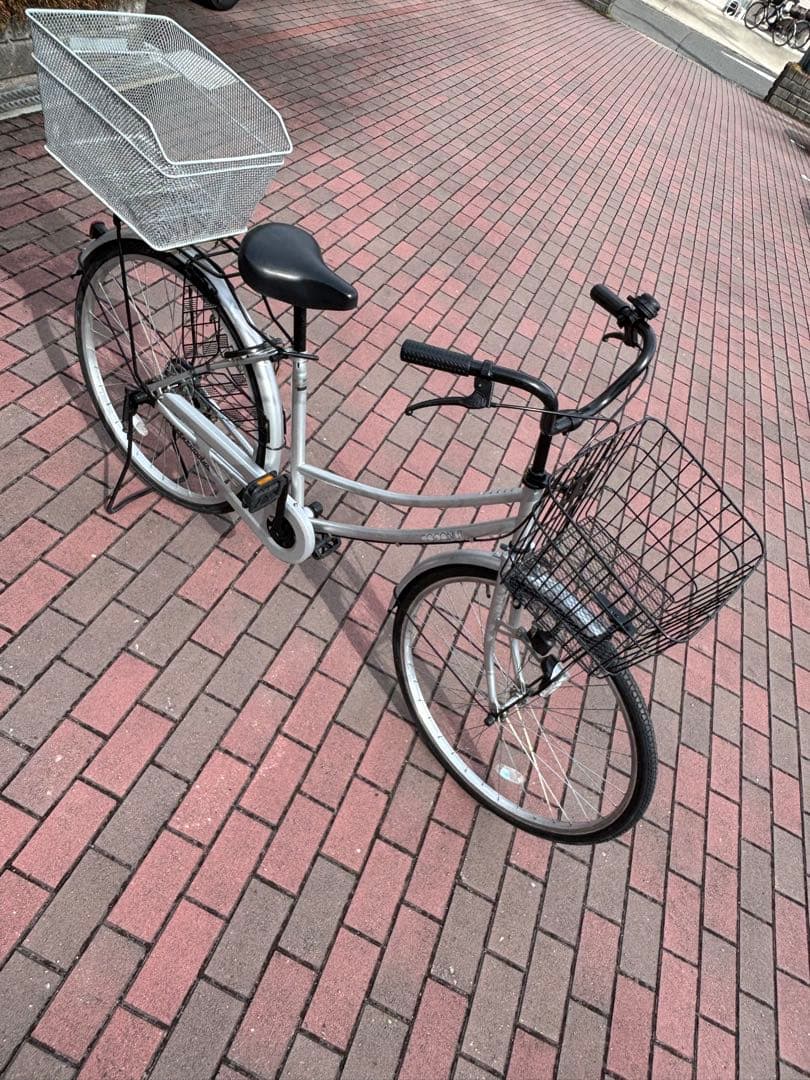 ツインバスケット・お買い物用ママチャリ(26㌅)お引き取り希望[配達可能]