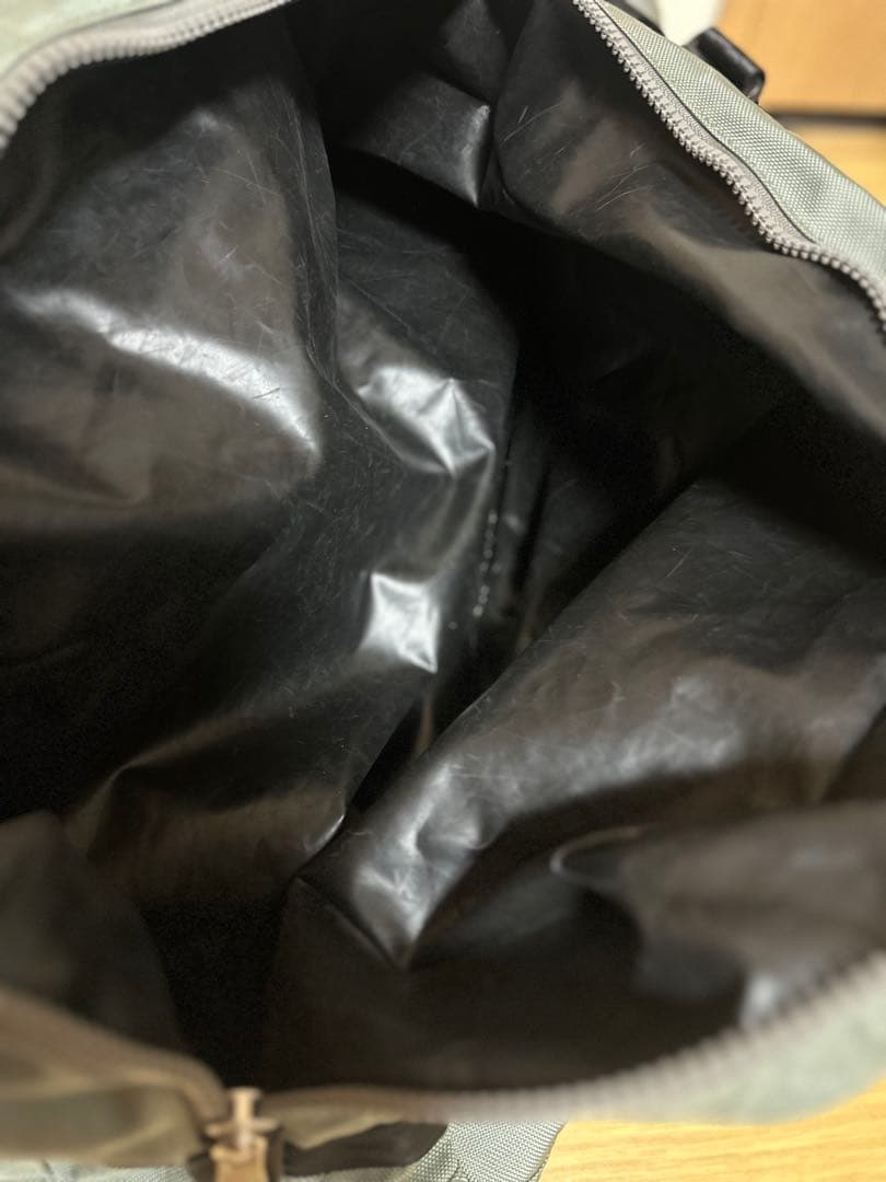 AS2OV グレー ボストンバッグ コーデュラナイロン製