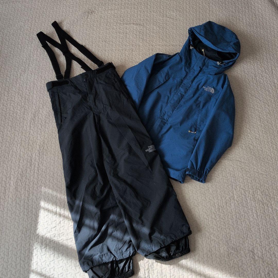 The North Face 子ども用スキーウェア上下セット130.140スノボ
