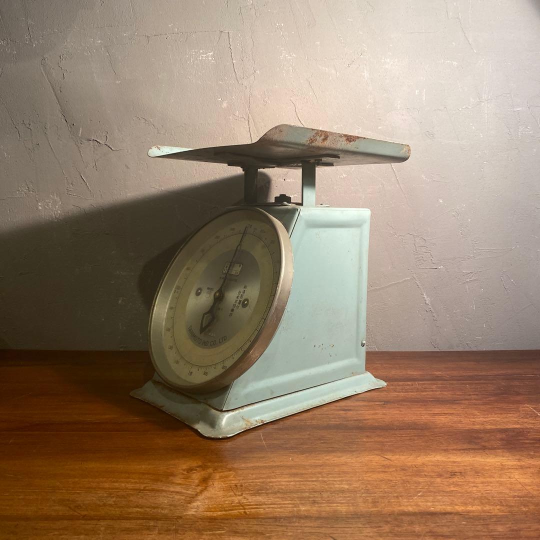 昭和レトロ 谷本 スケール シャビー インダストリアル 計り オブジェ