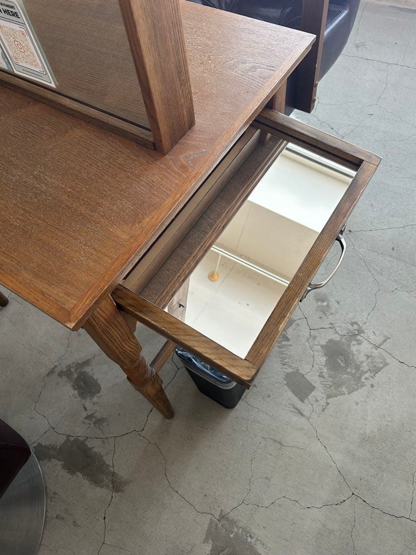 【中古】セット面 美容室 美容師 ドレッサー 両面鏡 #03