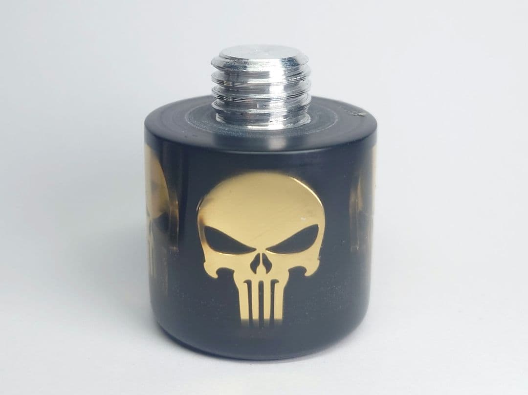 限定商品 1.2インチエクステンション　 MEZZ用(金のドクロデザイン)