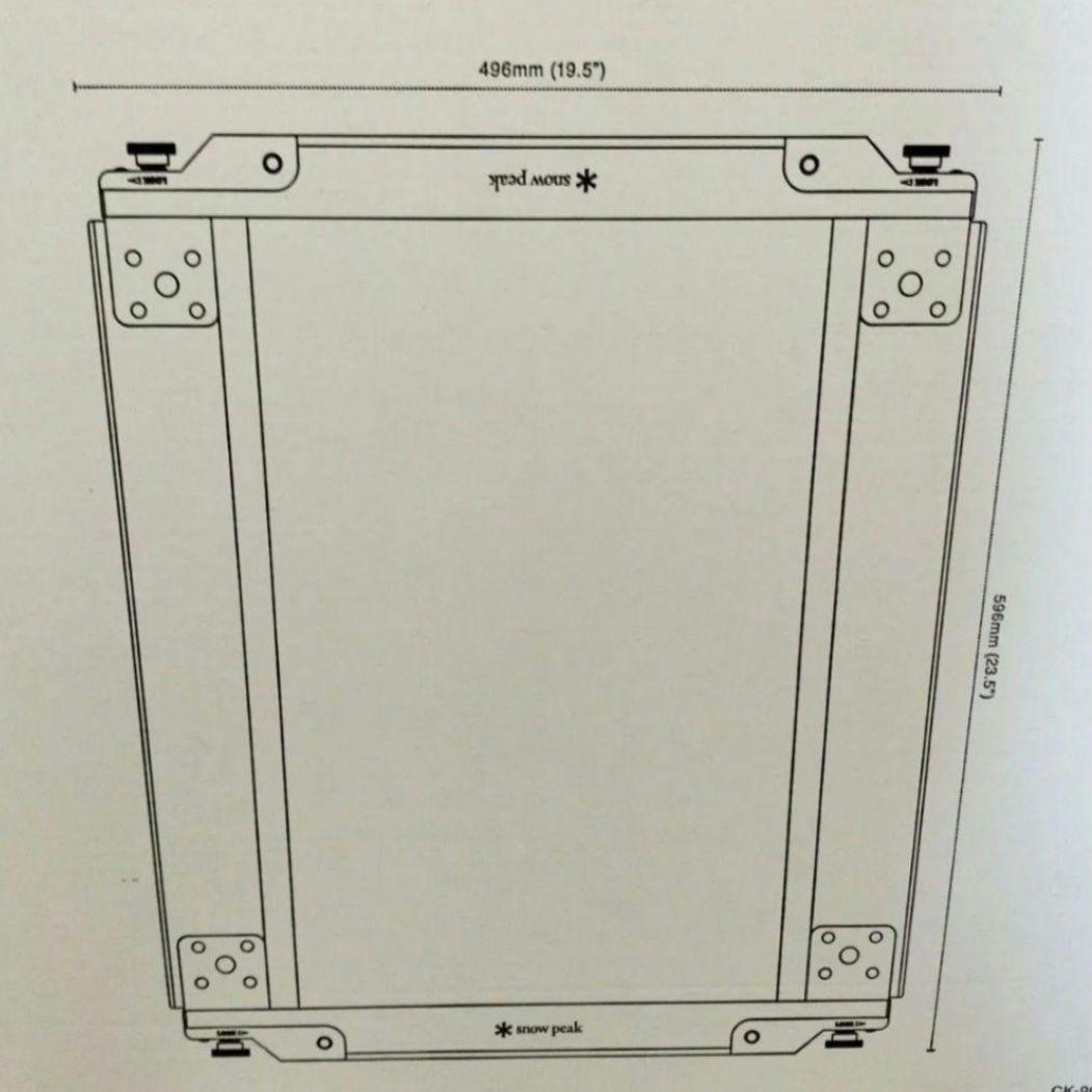 新品未開封 スノーピーク セパレートIGTフレーム 2ユニット CK-902