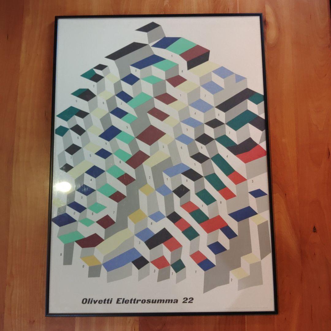 Elettrosumma　オリベッティ エレットロスンマ　ヴィンテージポスター