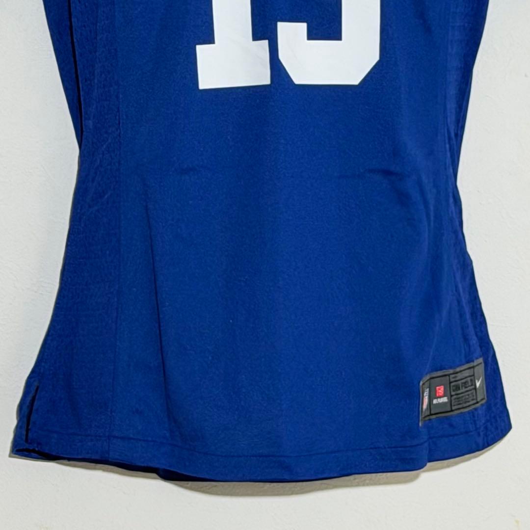 ナイキ 半袖 NFL ゲームシャツ フット Jr ON FIELD 青 Mサイズ