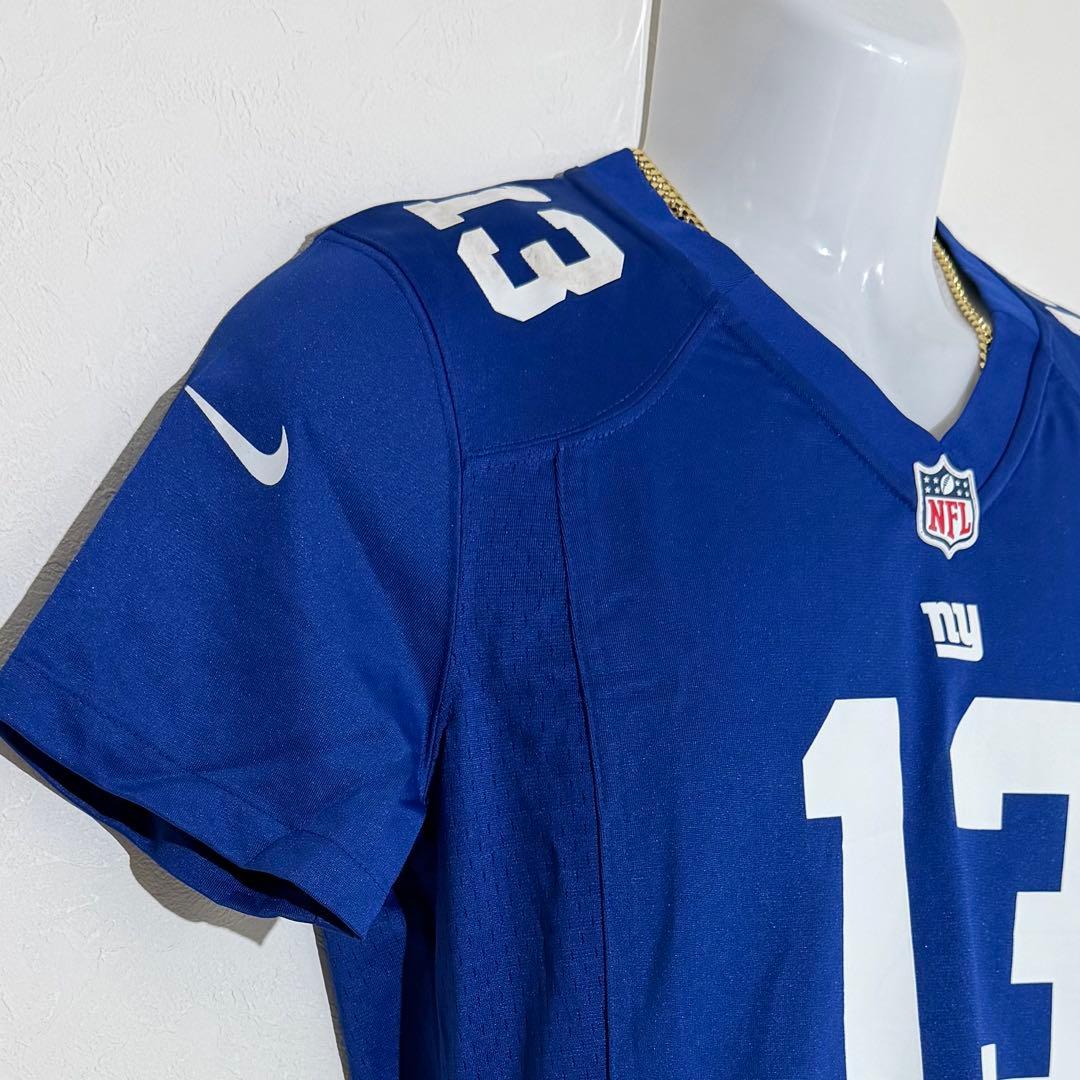 ナイキ 半袖 NFL ゲームシャツ フット Jr ON FIELD 青 Mサイズ