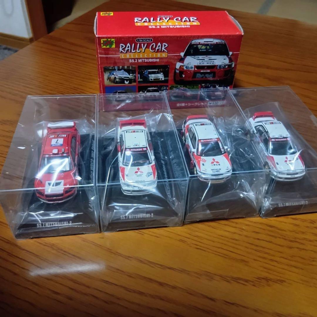 【4台セット】CM'S シーエムズ　ランサーエボリューション　1/64