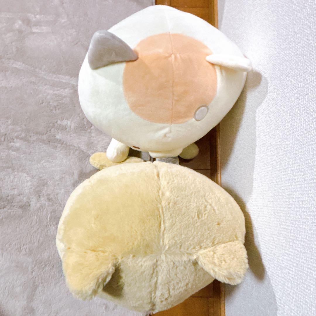 となりのにゃんこ BIGぬいぐるみ 2点セット