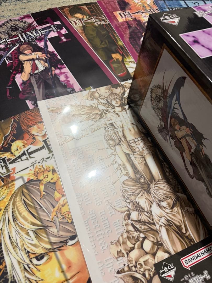 【一番くじ】デスノート　Ａ賞Ｂ賞Ｄ賞F賞 9点セット　新品未開封