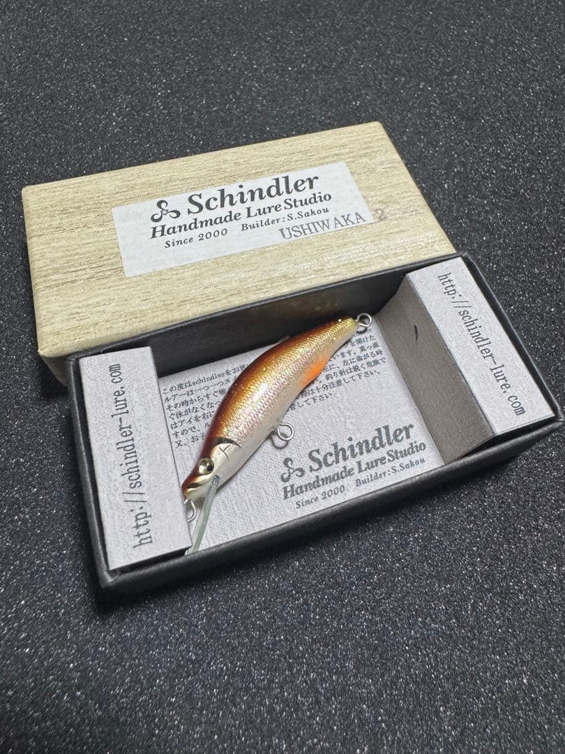 シンドラー 牛若 ハンドメイドミノー Schindler