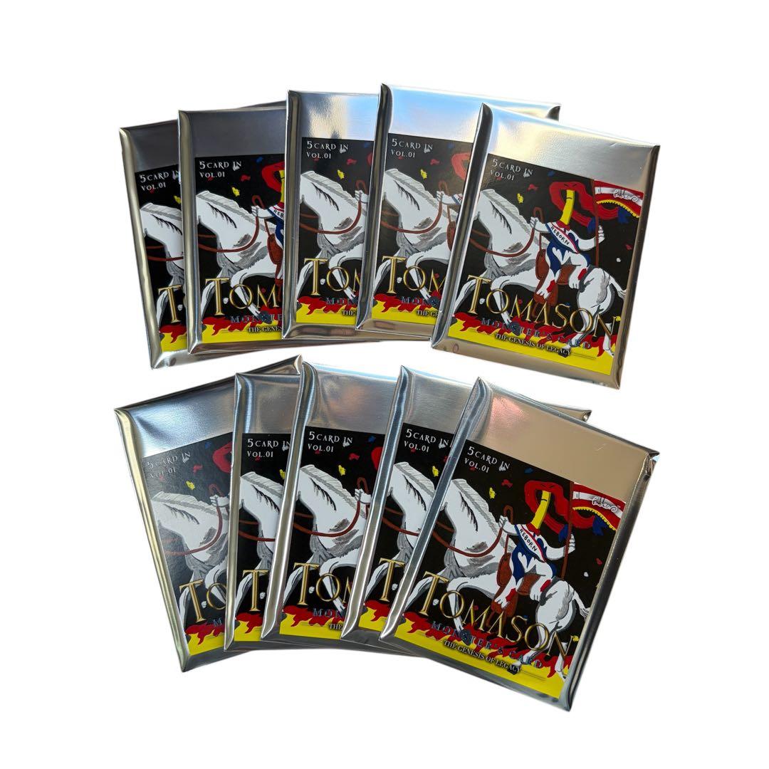 未開封 TOMASON MONSTER'S CARD 10パック トマソンカード