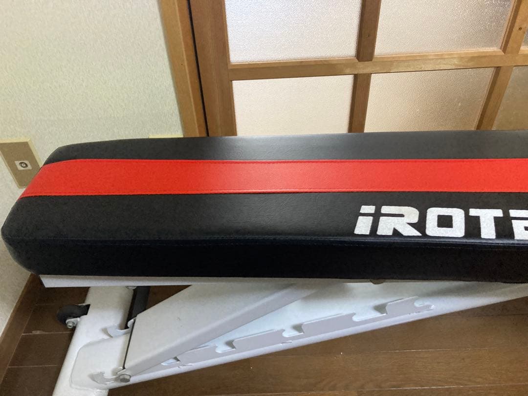 【引き取り限定】iROTEC トレーニングベンチとダンベルセット