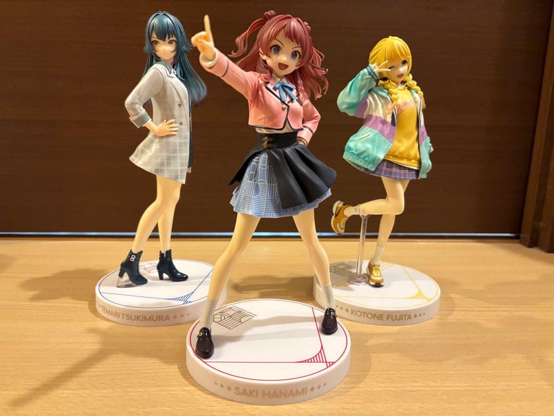 学園アイドルマスター　一番くじ　第1弾　3体セット