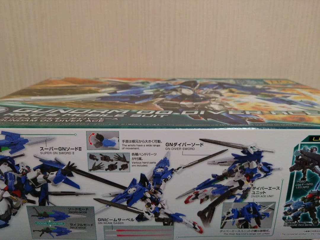 HGBD ガンダムダブルオーダイバーエース他