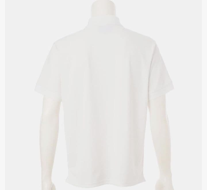 新品！BRIEFING ホワイト ポロシャツ Lサイズ リラックスフィット