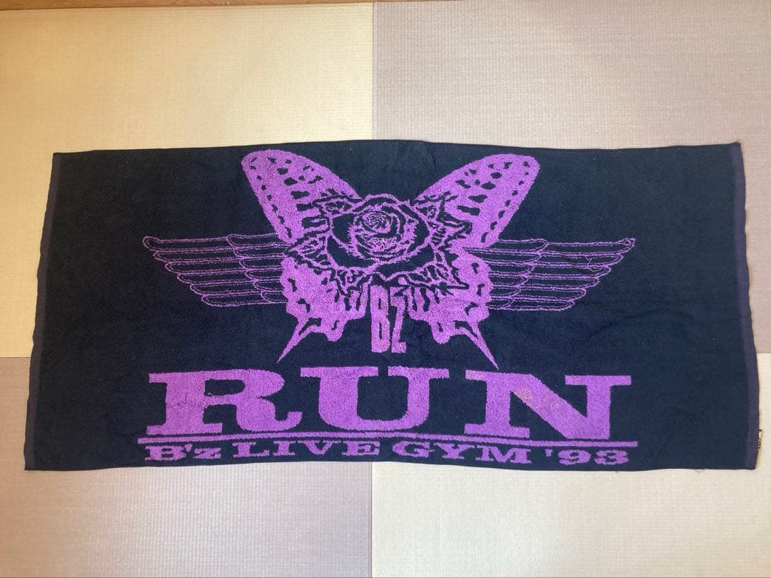 B'z LIVE-GYM'93 RUN ツアータオル