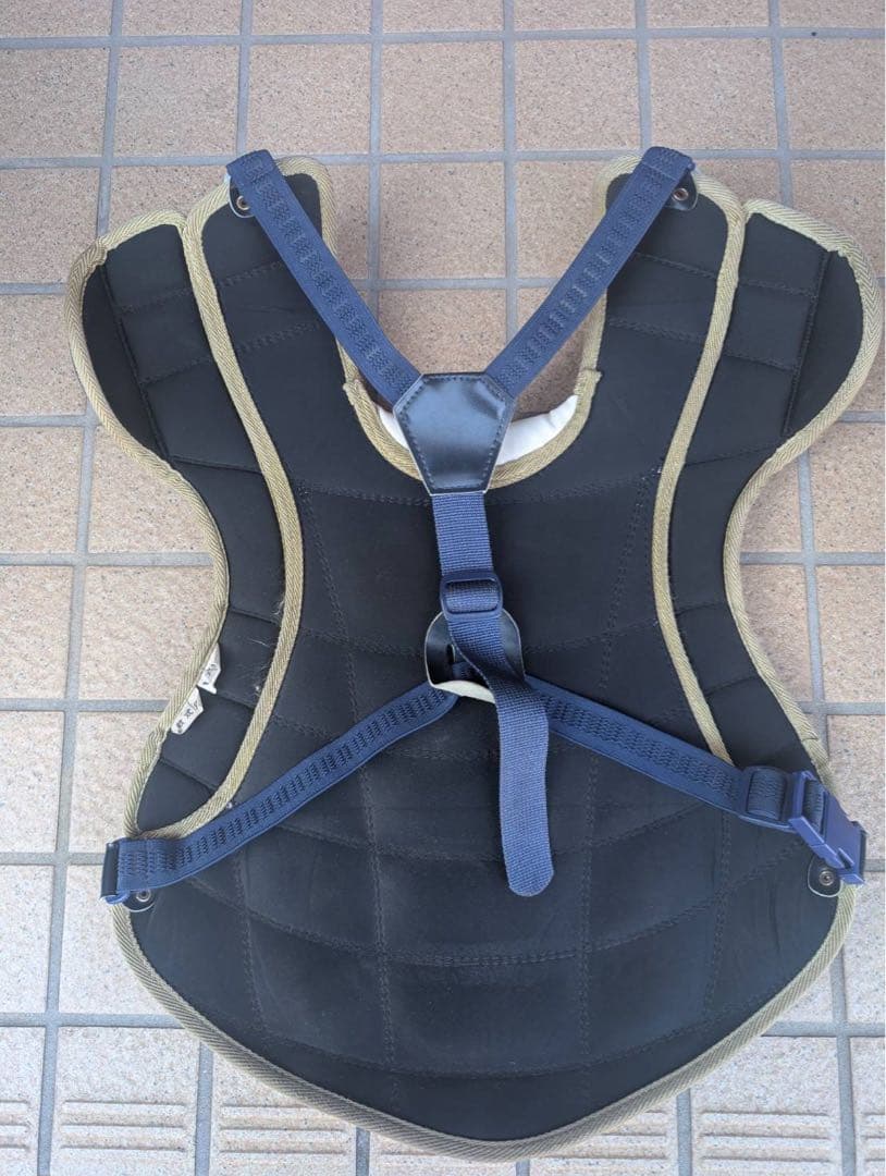 キャッチャー防具セット　ネイビー/ホワイト J.S.B.B