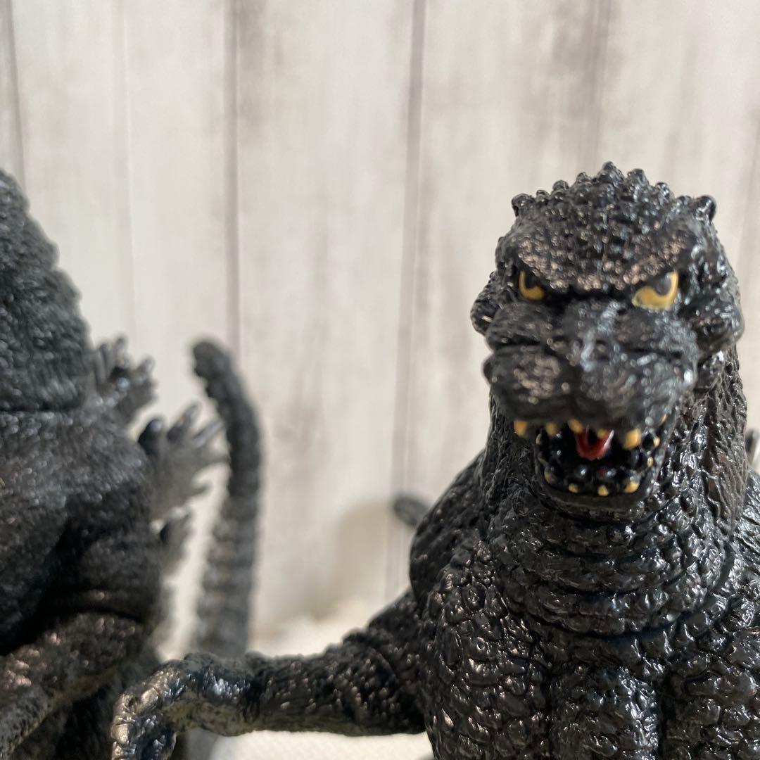 ゴジラフィギュア 2体セット ブラック