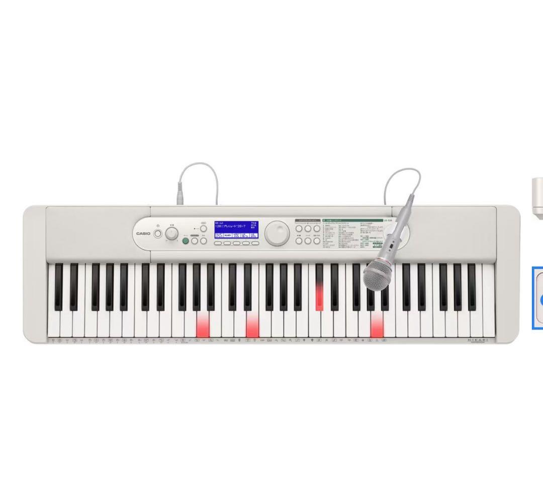 CASIO 電子キーボード マイク付き LK-516
