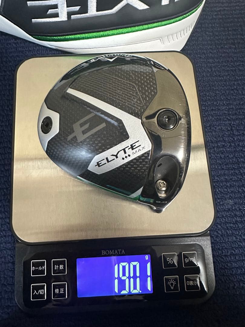 状態良好 エリート トリプルダイヤモンド MAX 9度 ドライバーヘッド